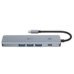 Hub USB LEOTEC Grau