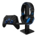 Comando Gaming Preto/Azul Bluetooth PlayStation 4