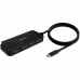 Hub USB Aisens Negro (1 unidad)