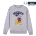 Tröja utan huva Unisex Mickey Mouse Grå