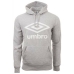 Herenhoodie Umbro Logo Grijs