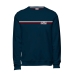 Dětská mikina Jack & Jones JJATLAS CREW NECK JNR 12232669 Námořnický Modrý