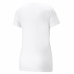 Camisola de Manga Curta Mulher Puma Ess+ Nova Shine Branco