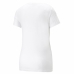 Naisten T-paita Puma Ess+ Nova Shine Valkoinen