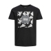 Kortærmet T-shirt til Mænd JJTROPICANA BOX TEE  Jack & Jones 12224165  Sort