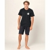 Tricou cu Mânecă Scurtă Rip Curl Wettie Essential Negru Bărbați