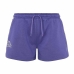 Pantalones Cortos Deportivos para Mujer Kappa Edilie CKD Morado Azul