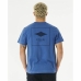 Maglia Rip Curl Quality Surf Products Azzurro Uomo