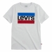 Jungen Kurzarm-T-Shirt Levi's Sportswear Logo Weiß