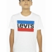 Dětské tričko s krátkým rukávem Levi's Sportswear Logo Bílý