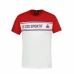 Bērnu Krekls ar Īsām Piedurknēm Le coq sportif  N°2 Tricolore Balts