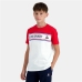 Kinder-T-Shirt met Korte Mouwen Le coq sportif  N°2 Tricolore Wit