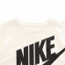 Børne Kortærmet T-shirt Nike Icon Futura Hvid