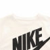 Tricou cu Mânecă Scurtă pentru Copii Nike Icon Futura Alb