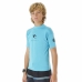 Bērnu Krekls ar Īsām Piedurknēm Rip Curl Corps L/S Rash Vest  Zils Likra Sērfotāju