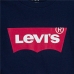 Børne Kortærmet T-shirt Levi's Batwing Mørkeblå