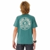 Maglia a Maniche Corte Bambino Rip Curl Stapler  Azzurro