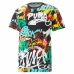 Tricou cu Mânecă Scurtă Bărbați Puma Graffiti Negru