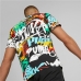 Heren-T-Shirt met Korte Mouwen Puma Graffiti Zwart