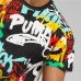 Férfi rövid ujjú póló Puma Graffiti Fekete