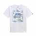 Jungen Kurzarm-T-Shirt Vans Califlower Box-B Weiß