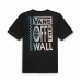 Kinder-T-Shirt met Korte Mouwen Vans Global Stack-B Zwart