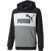 Detská mikina s kapucňou Puma Essential Colorblock Čierna