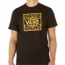 Kortærmet T-shirt til Mænd Vans Original B-B  Sort