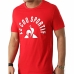 Heren-T-Shirt met Korte Mouwen Le coq sportif Bat Nº2 Rood Mannen