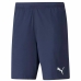 Pantaloni Corti Sportivi da Uomo Puma Individual Rise Blu scuro