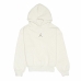 Sweatshirt met Capuchon voor Meisjes Jordan Po-Pull Beige