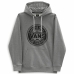 Felpa con Cappuccio Uomo Vans Big Chest Lock Up Grigio chiaro