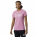 Damen Kurzarm-T-Shirt New Balance Essentials Celebrate Rosa