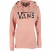 Damen Sweater mit Kapuze Vans Drop Logo Rosa