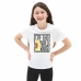 T-Shirt met Korte Mouwen voor kinderen Vans Sunlit Crew Wit