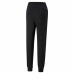 Joggebukser til voksne Puma ESS+ Embroidery High-Waist Dame Svart