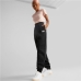 Joggebukser til voksne Puma ESS+ Embroidery High-Waist Dame Svart