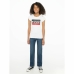 Camiseta de Manga Corta Niño Levi's Sportswea Blanco