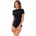 Camisola de Manga Curta Mulher Rip Curl Golden Rays UV Preto