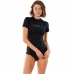 Camisola de Manga Curta Mulher Rip Curl Golden Rays UV Preto