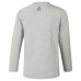 T-shirt à manches longues enfant Reebok Boys Training Essentials Gris clair