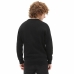 Herensweater zonder Capuchon Vans Off The Wall Zwart