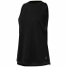 Tricou de Damă fără Mâneci Reebok Burnout Negru