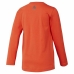 Bērnu Krekls ar Garām Piedurknēm Reebok Boys Training Essentials Oranžs