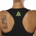 Camiseta para Mujer sin Mangas Reebok 1895 Race Negro