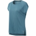 Dames Mouwloos T-shirt Reebok Burnout Blauw