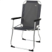 Chaise de camping pliante Aktive Gris foncé 45 x 91 x 47 cm (6 Unités)