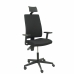 Kancelářská židle s opěrkou hlavky Lezuza P&C Černý