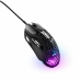 Myszka SteelSeries 62401 Czarny Wielokolorowy Gaming Z kablem Światła LED