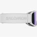 Lunettes de ski Salomon Aksium 2.0 Photochromic Blanc Plastique